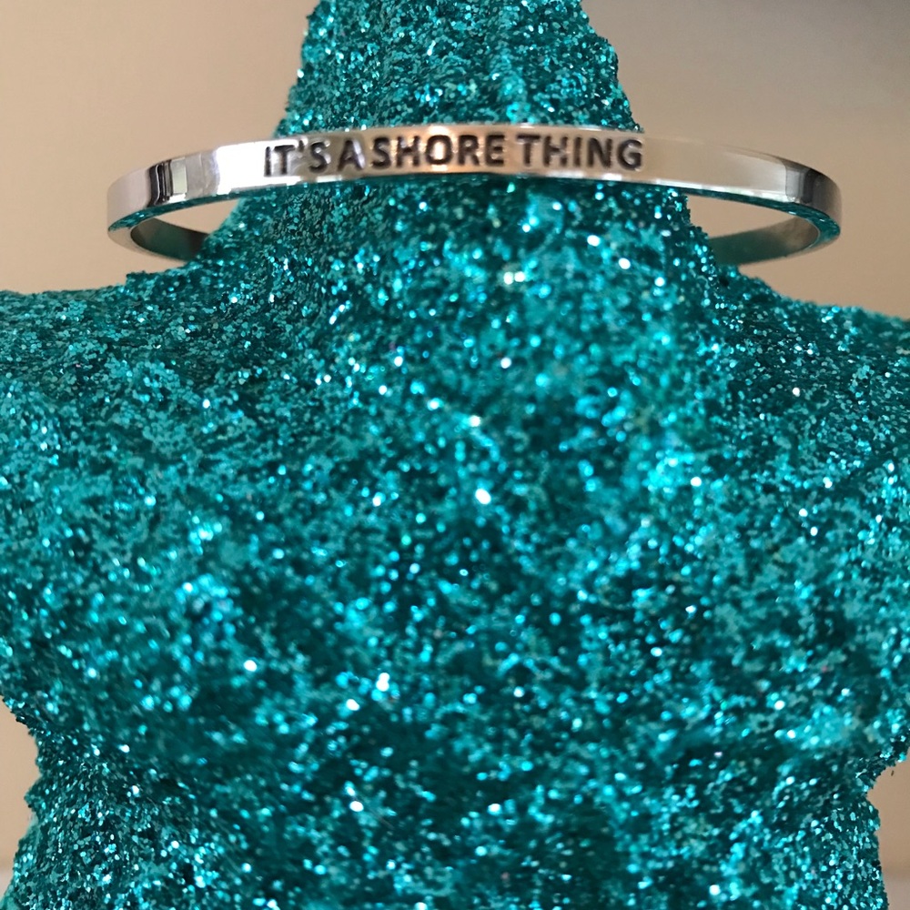 It’s a Shore Thing Silver Cuff Bracelet